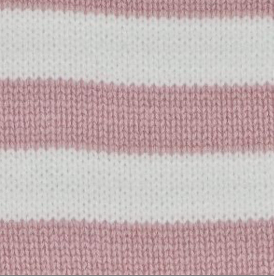 Martin Aranda - Overall Striped Knit Surrey, Dusty Pink Mix