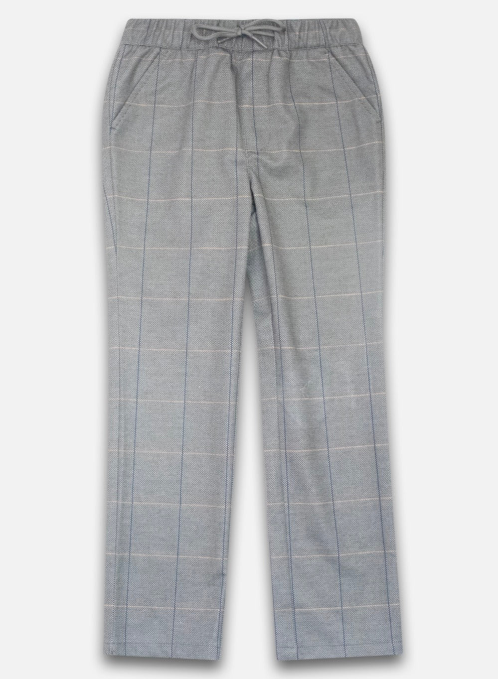 Appaman - Everyday Stretch Pants, Earth Grey Windowpane