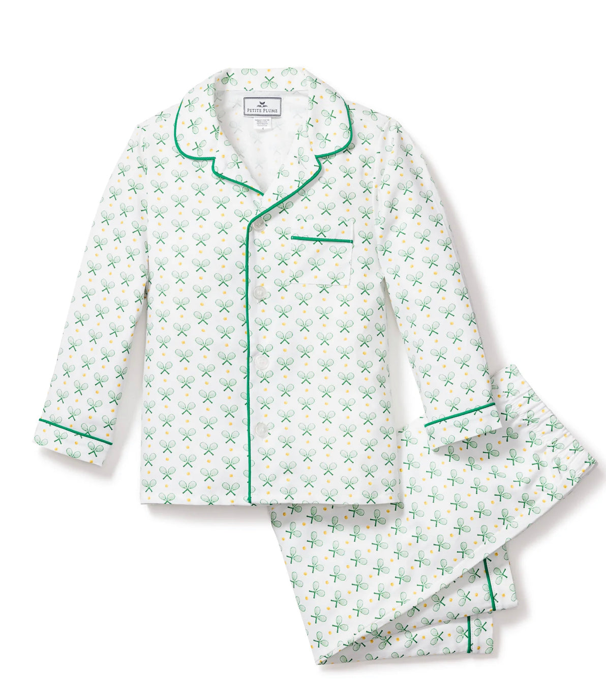 Petite plume match point Childrens pajama set