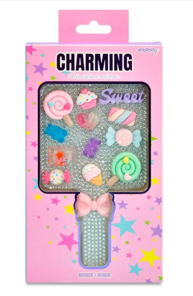 Iscream Charming Rhinestone Mirror
