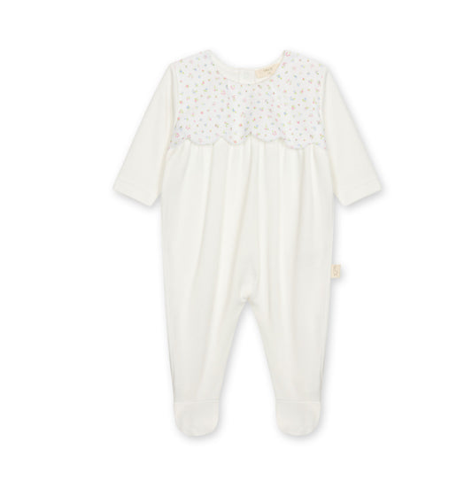 Baby GI - Bloom Footie, Ivory
