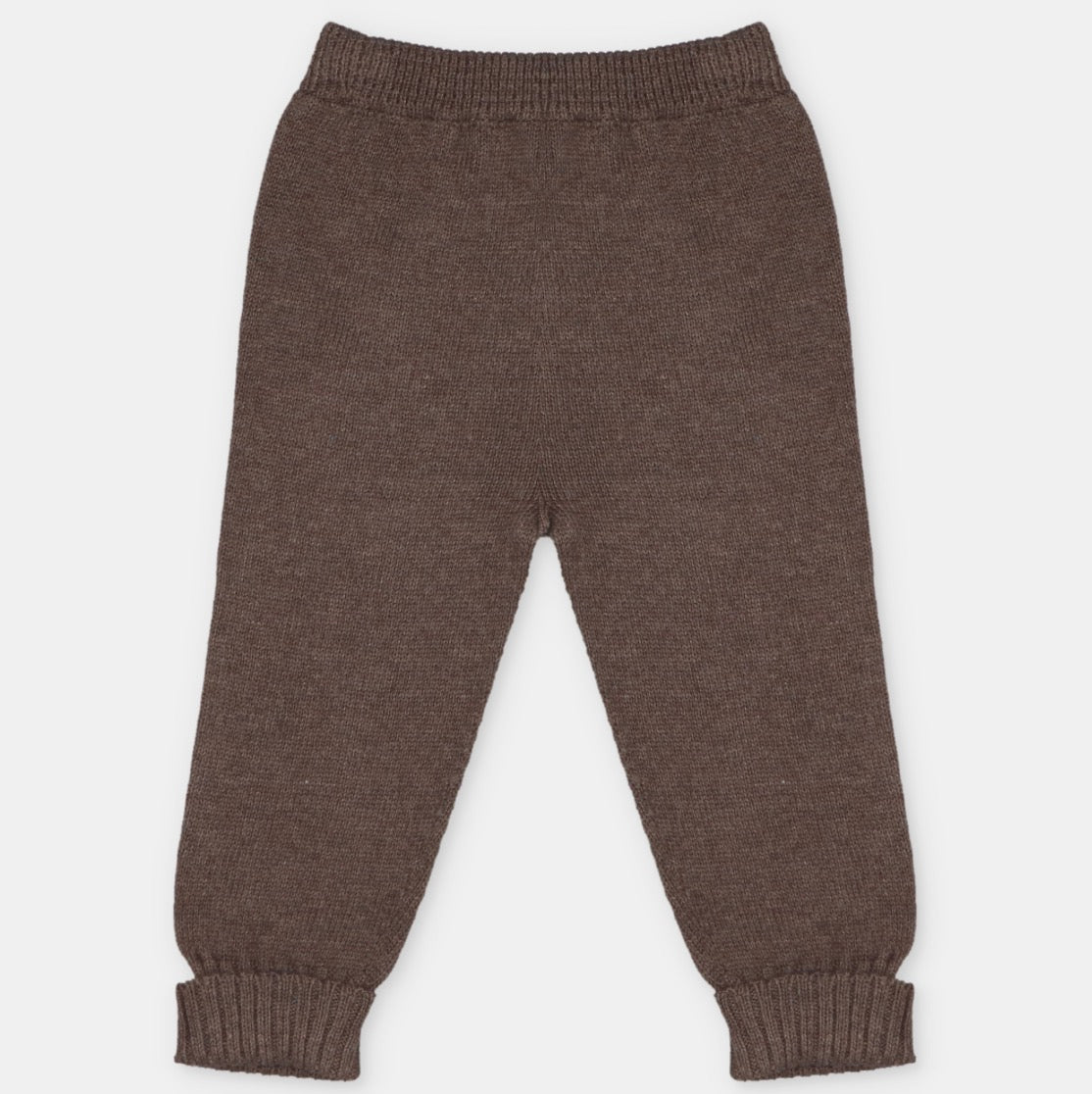 Martin Aranda - Legging/Knit Pants in Sweater Knit Cotton Blend Siero, Chocolate Brown