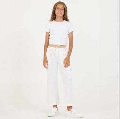 Vintage Havana - Cargo Pants, White