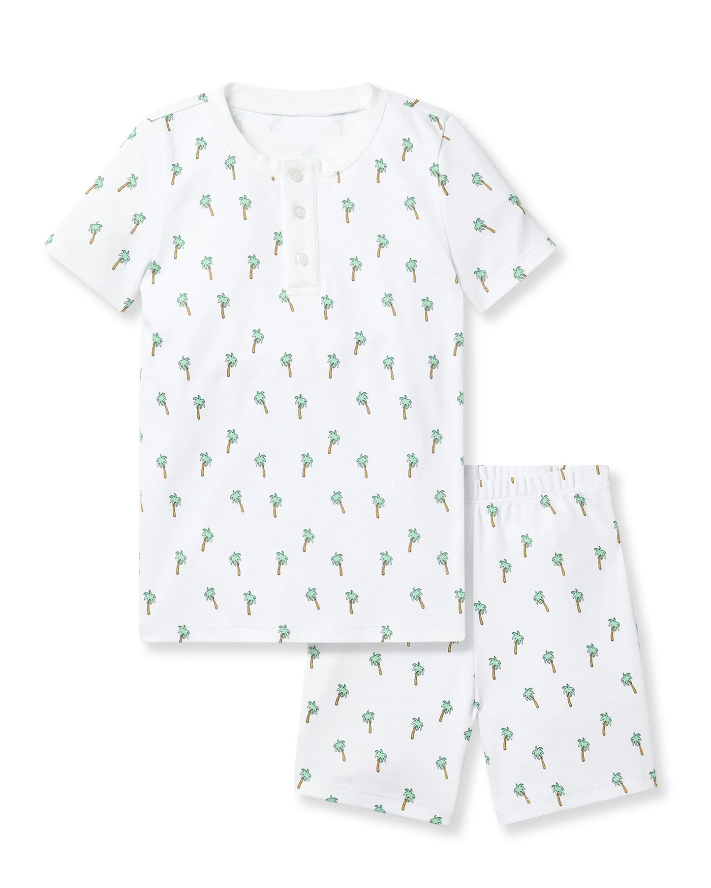 Petite Plume - Kids Snug Fit Shorts Pjs in Palmier