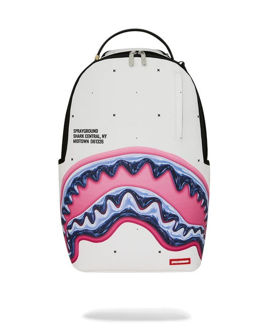 Sprayground - Shark Central Liquid Chrome Backpack