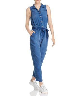 Bella Dahl - Denim Look Button Jumpsuit