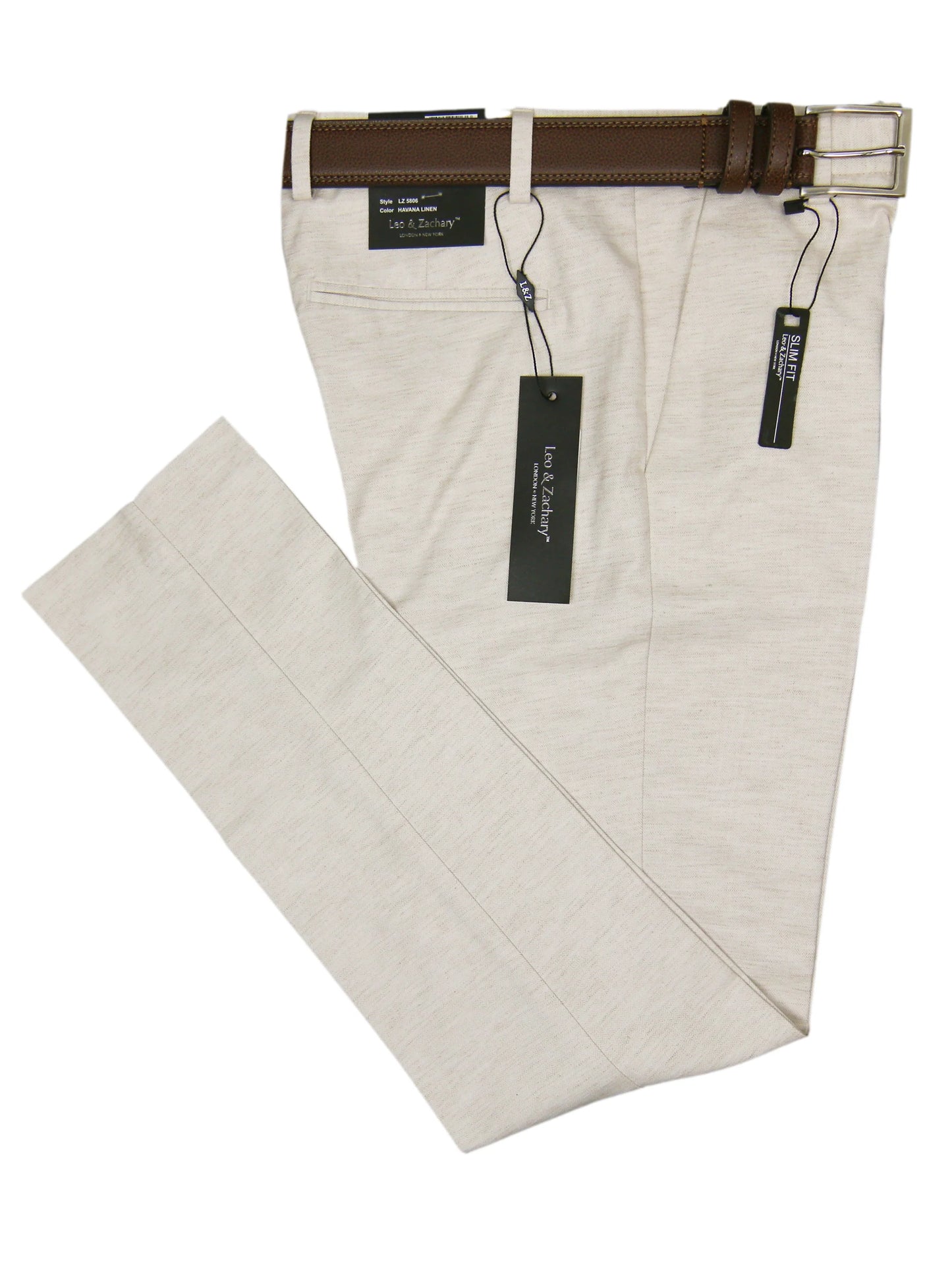 Leo and Zachary - Boy’s Dress Pants Havana Linen