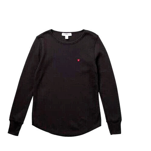 Suburban Riot - Waffle Long Sleeve Embroidered Heart