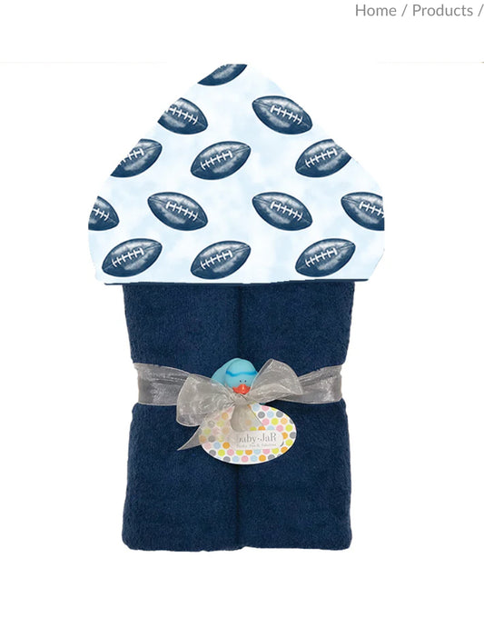 Baby Jar - Deluxe Hooded Towel, Football