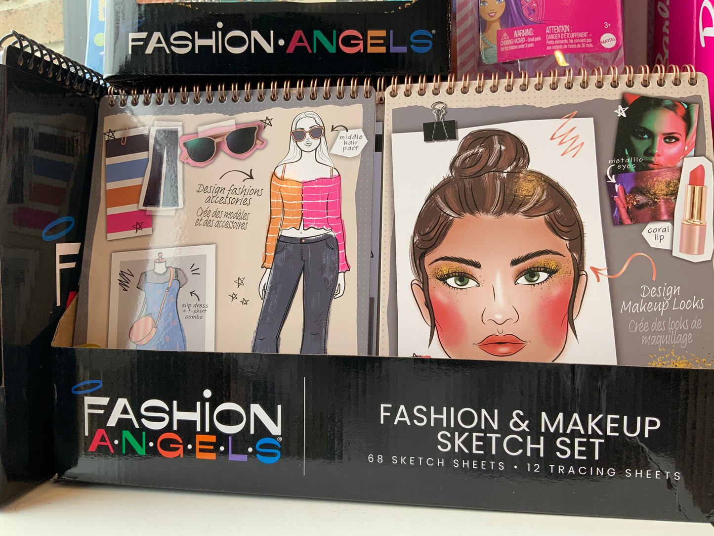 Fashion angels make and sketch set