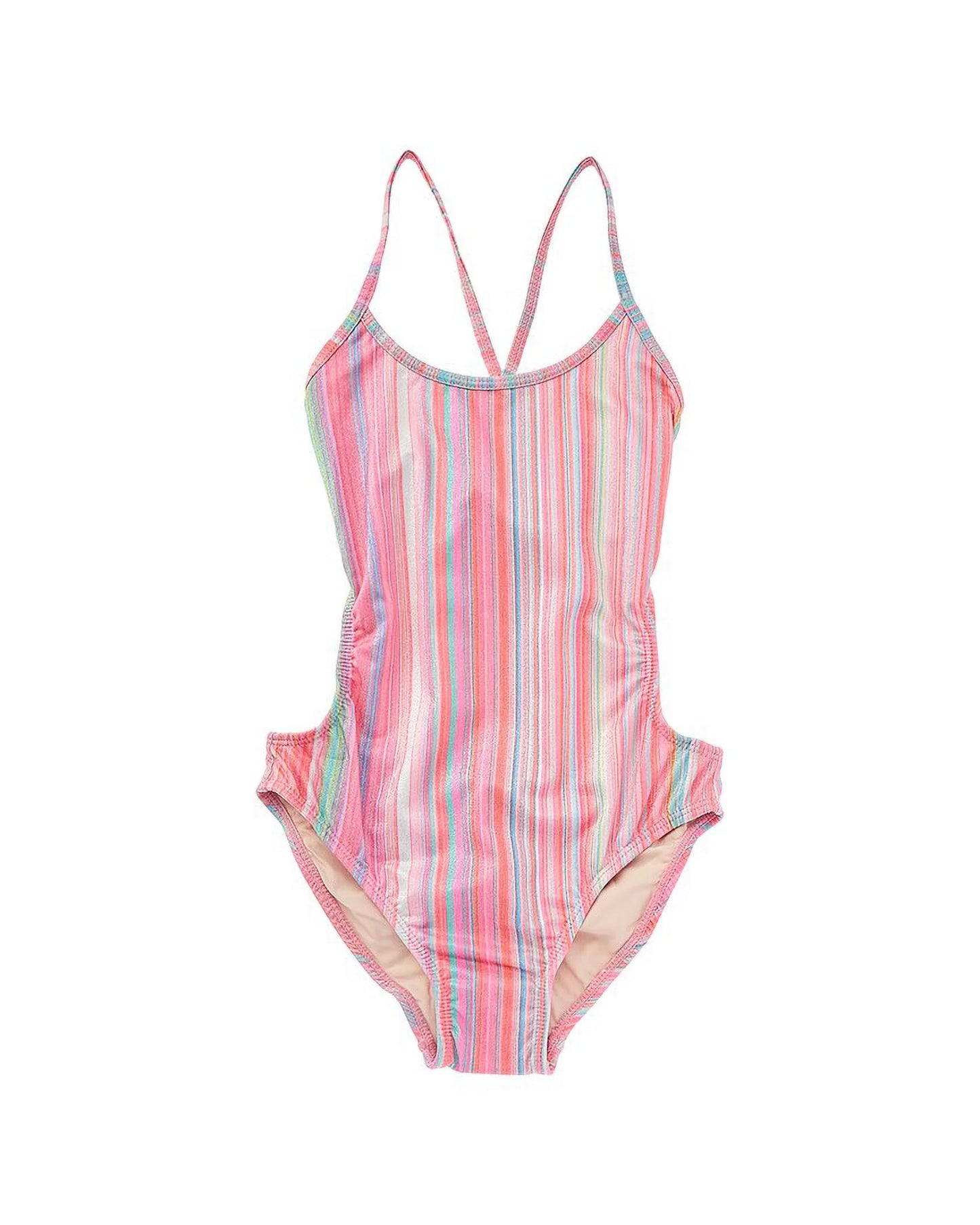 Pily Q - Stripped One-Piece Bathing Suit