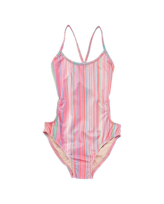 Pily Q - Stripped One-Piece Bathing Suit
