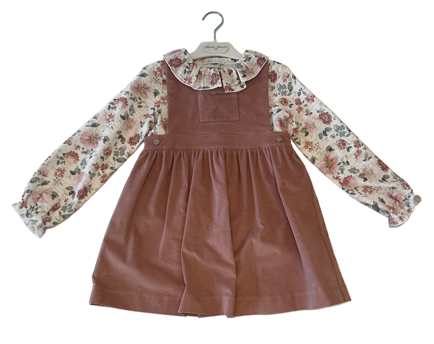 Martin Aranda - Blouse & Overall Flounce York Pink