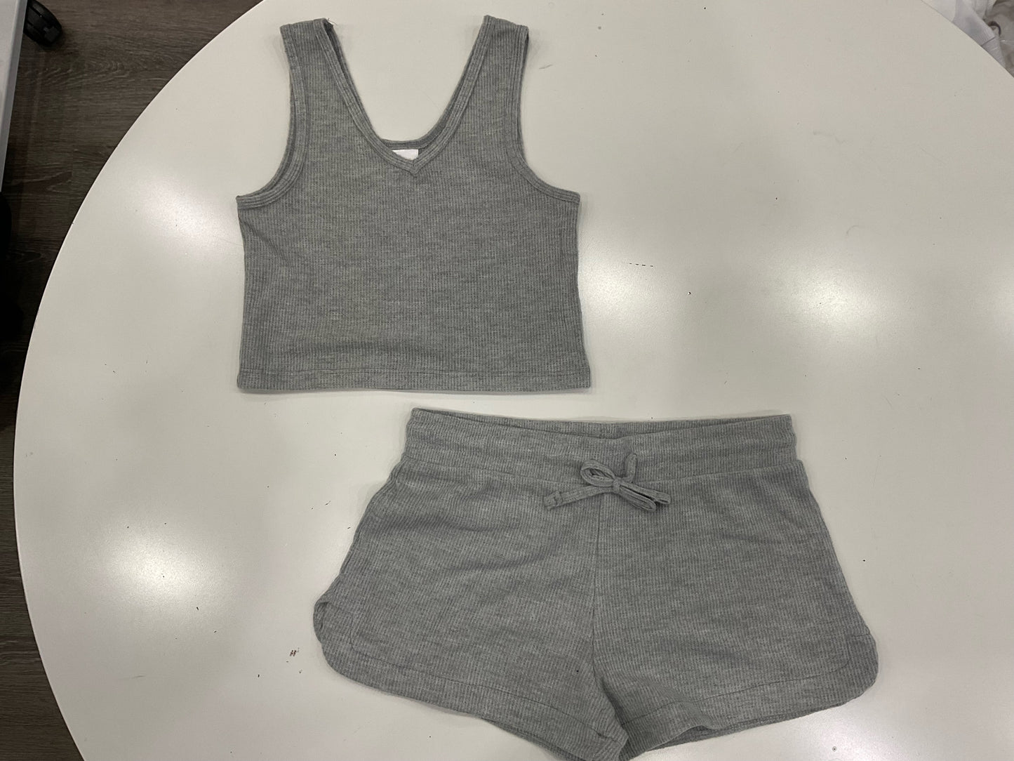 Suzette grey short set