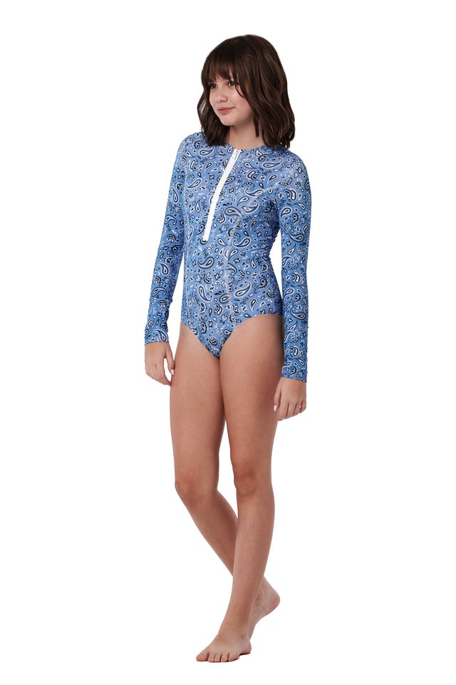 Submarine - Scooba Doo Long Sleeve Swimsuit (153N)