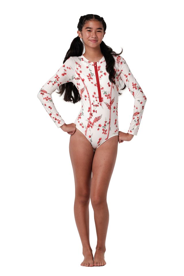 Submarine - Scooba Doo Long Sleeve Swimsuit (153N)