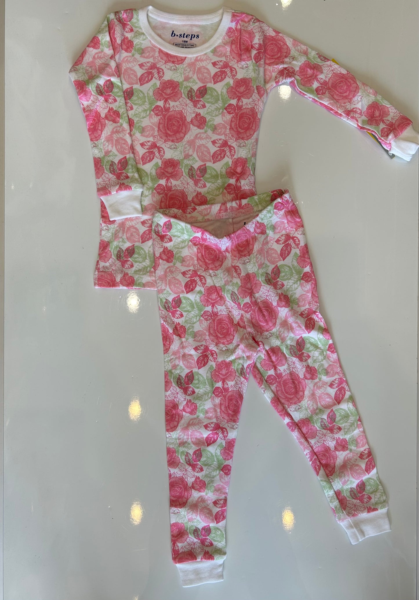 Baby steps girls pajamas