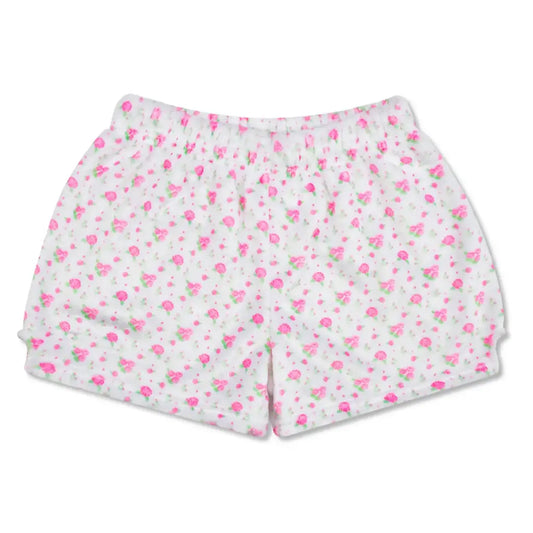 ISCREAM - Pretty in White Plush Shorts