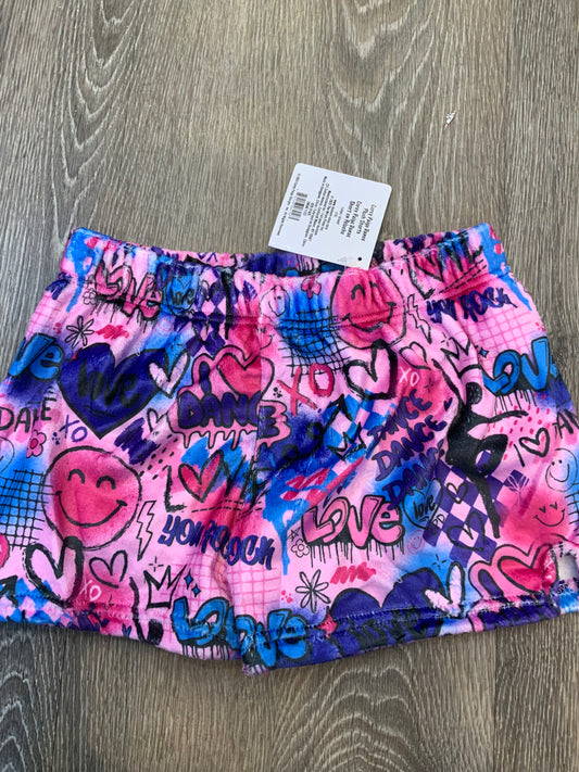 Iscream Corey Paige dance plush shorts