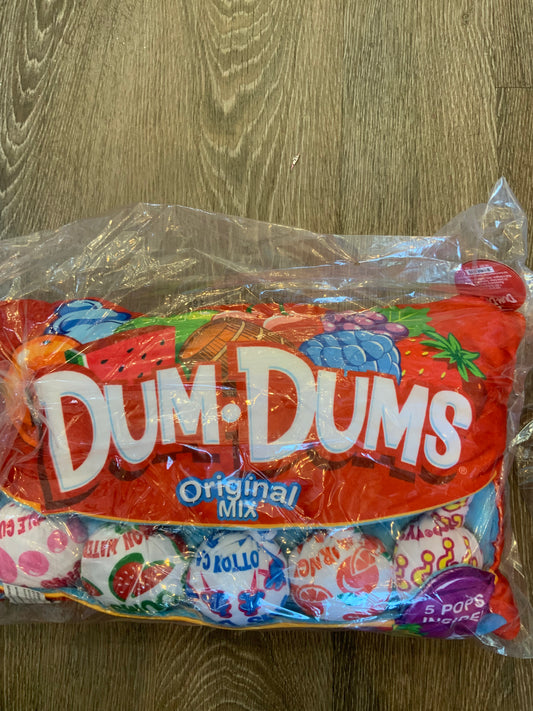 Iscream dum dums packaging plush