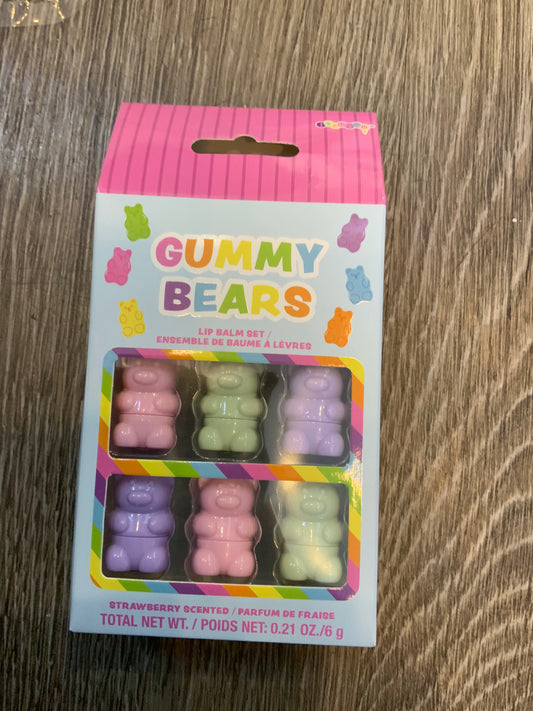 Iscream gummy bears lip balm set ￼