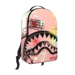 Sprayground - Shark Central Pink Lab Coat Street Art Backpack