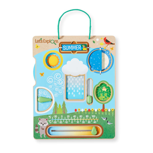 Melissa and Doug Let’s Explore Wooden Weather Board