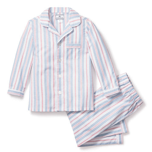 Petite Plume Vintage French Stripes Children’s Pajama