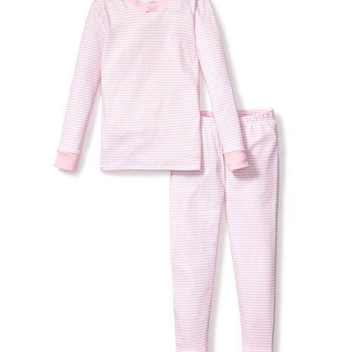 Petite Plume Striped Snug Fit Pajamas