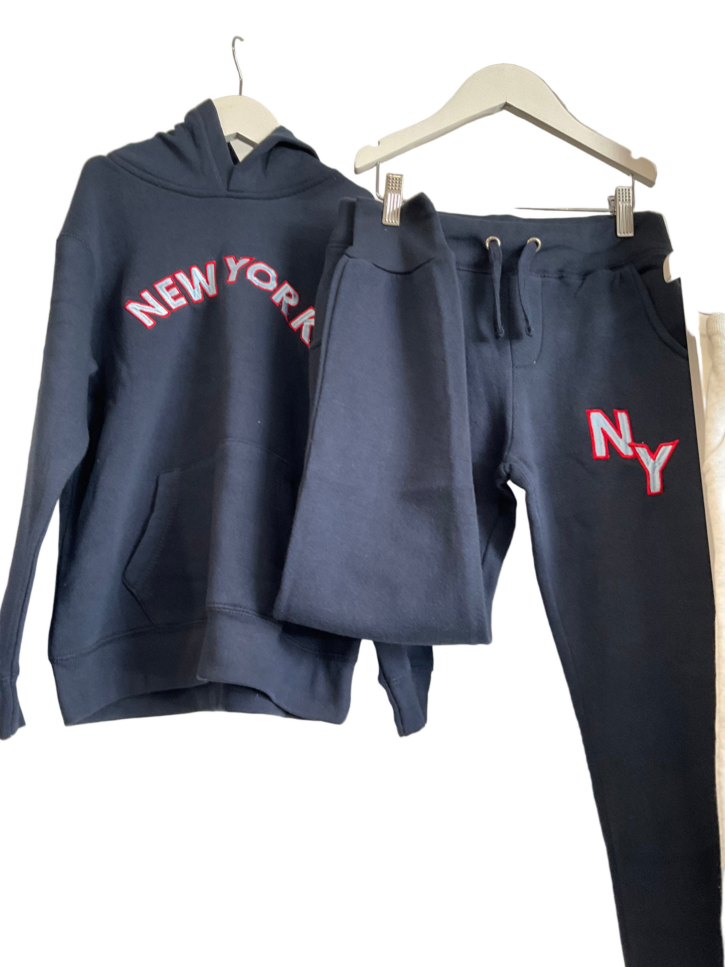 Vintage Havana - NY Embroidery Hoodie and Jogger Set