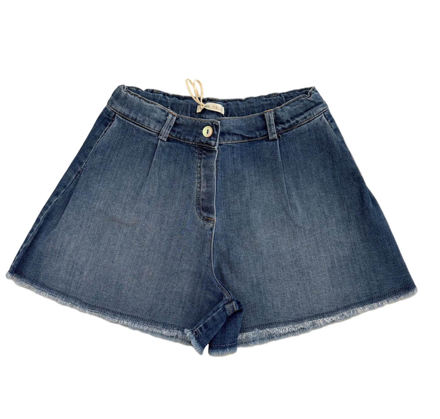 Zhoe & Tobiah - Girls Woven Shorts, Denim