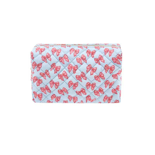 Mavi Bandz - Blue Bow Cosmetic Bag