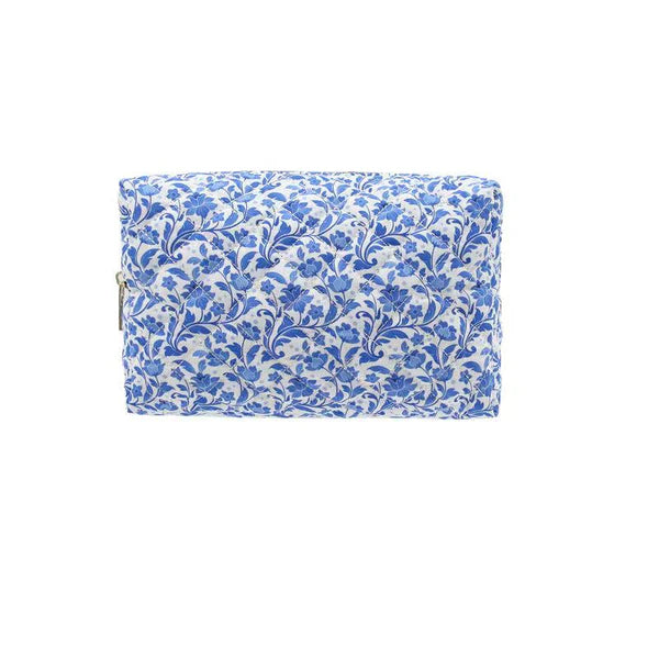 Mavi Bandz - Blue Floral Cosmetic Bag