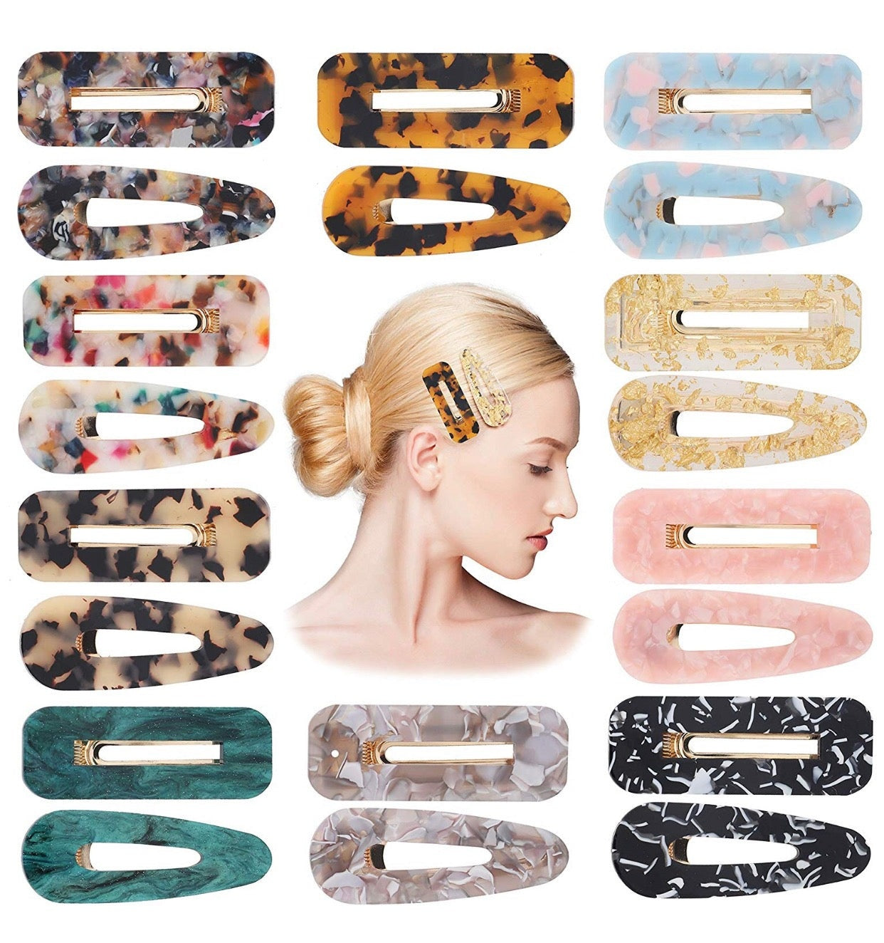 Mavi Bandz - Resin Barrettes