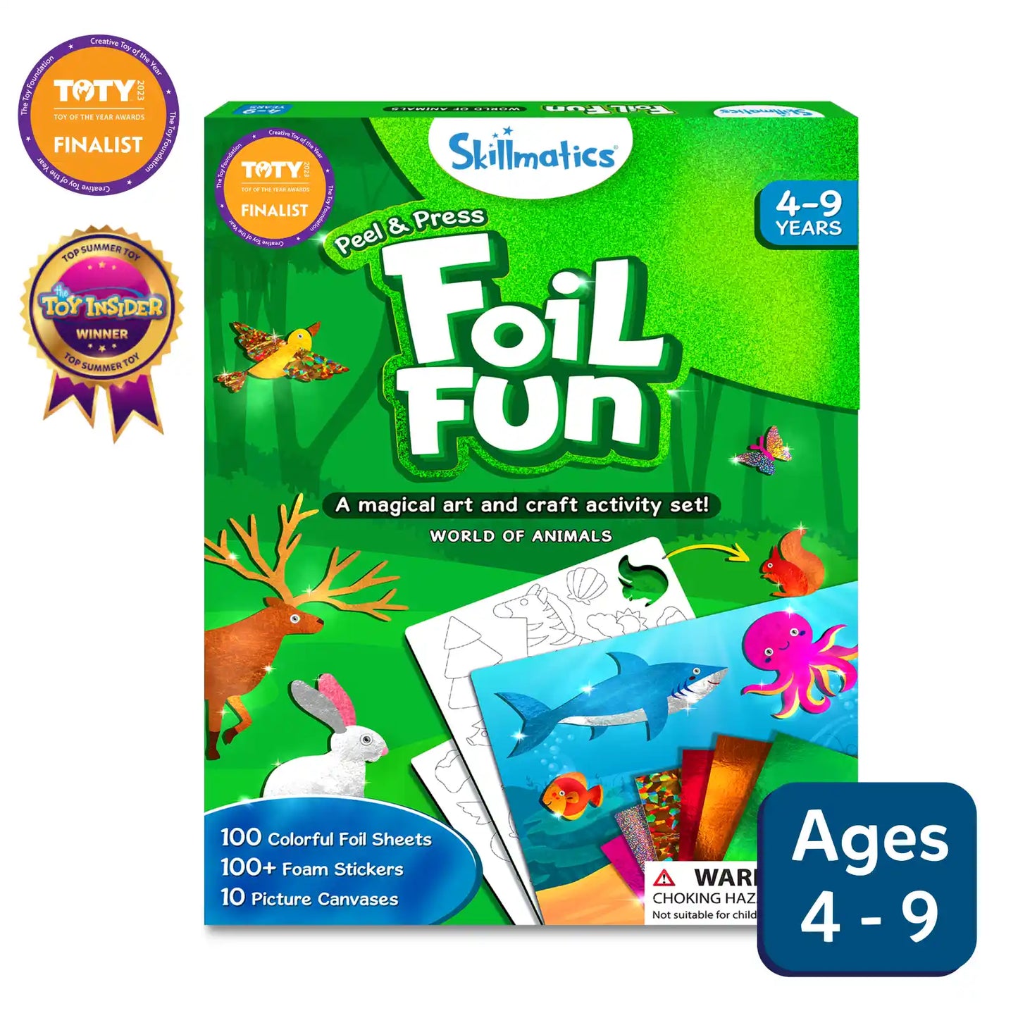 Skillmatics - Foil Fun - World of Animals