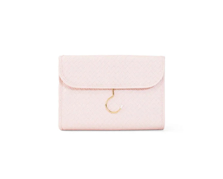 TRVL - Luxe Hanging Toiletry Case, Woven Shell