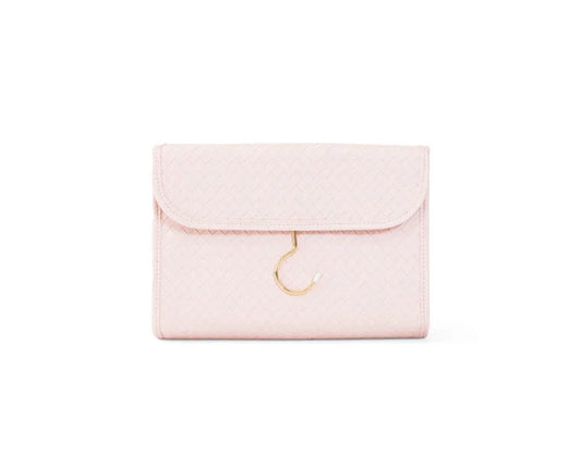 TRVL - Luxe Hanging Toiletry Case, Woven Shell