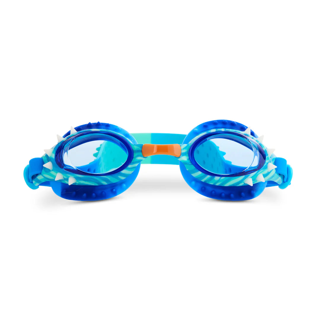 Bling2O - Dino Dive Swim Goggles, T-Rex Tan