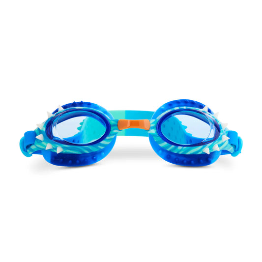 Bling2O - Dino Dive Swim Goggles, T-Rex Tan