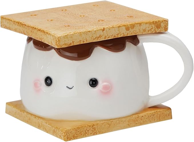 Streamline - Marshmallow S’more Mug with Lid Set