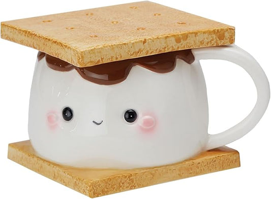 Streamline - Marshmallow S’more Mug with Lid Set