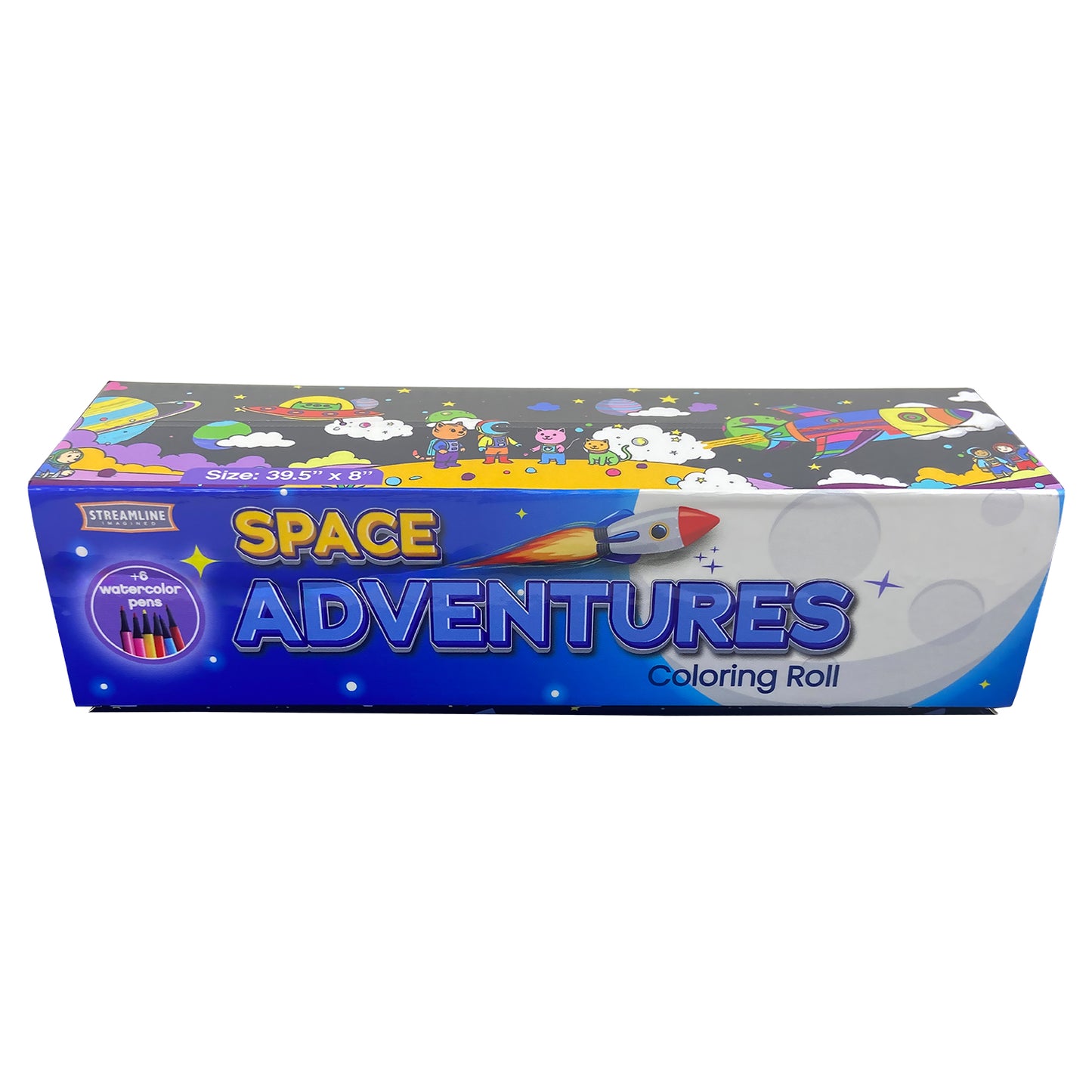 Streamline - Coloring Rolls, Space Adventures