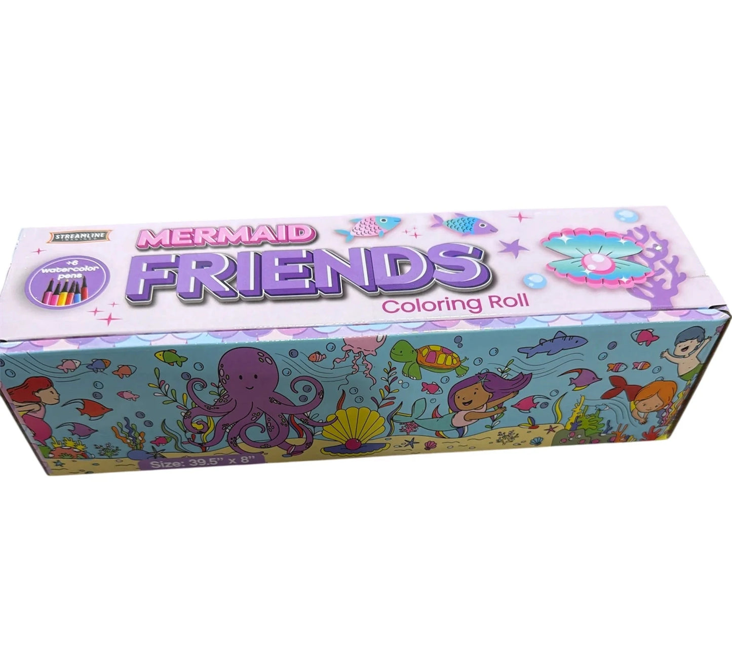 Streamline - Coloring Rolls, Mermaid Friends