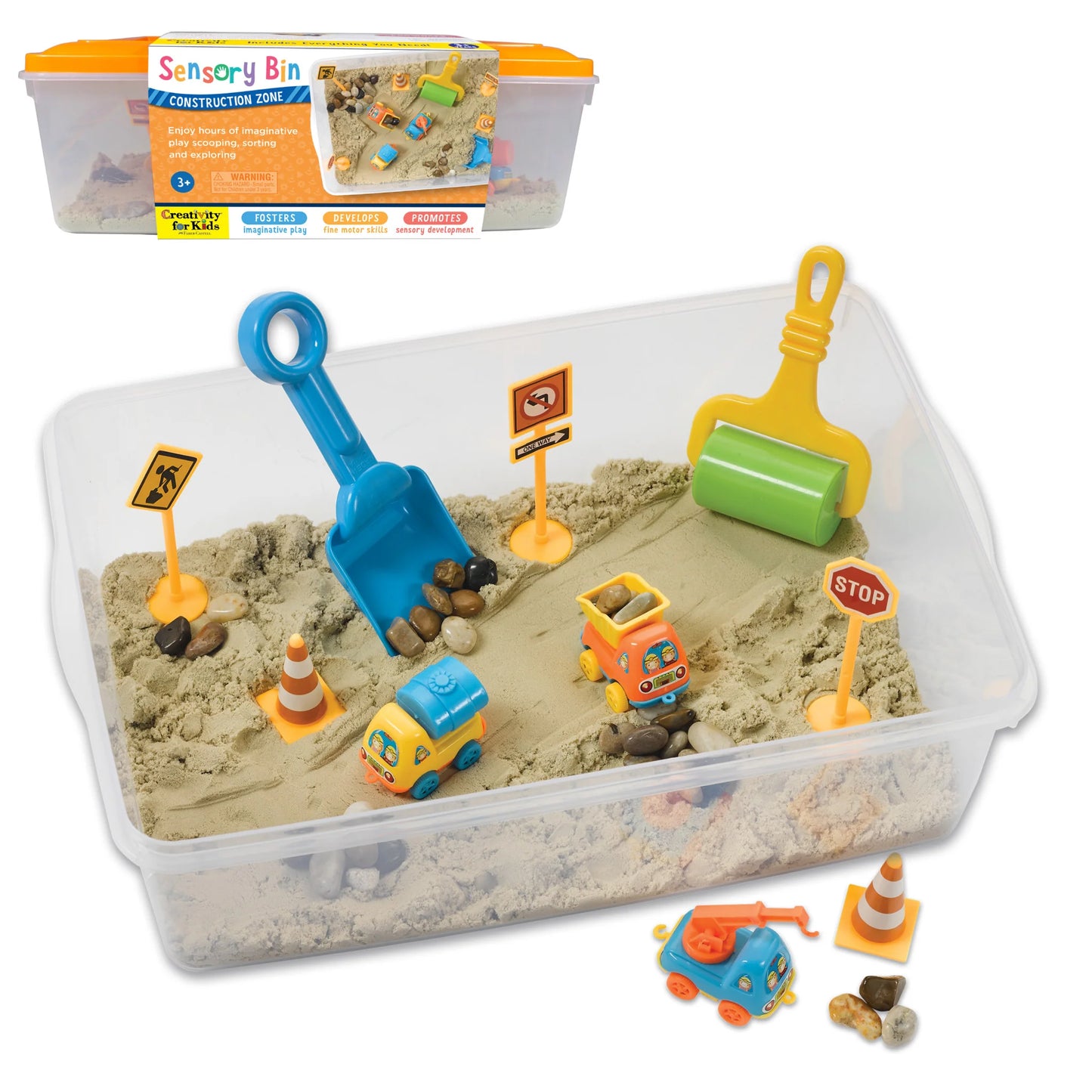 Faber-Castell - Sensory Bin Construction Zone