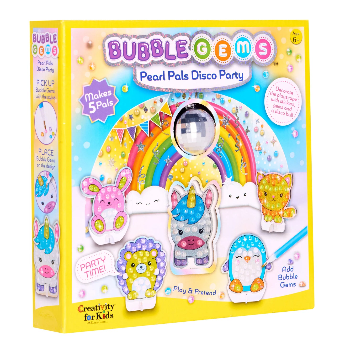 Faber-Castell - Bubble Gems Pearl Pals Disco Party