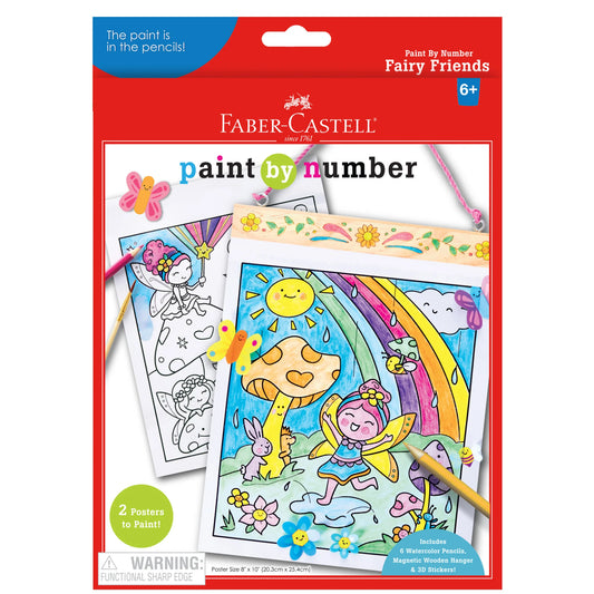 Faber-Castell - Paint By Number Fairy Friends Wall Art