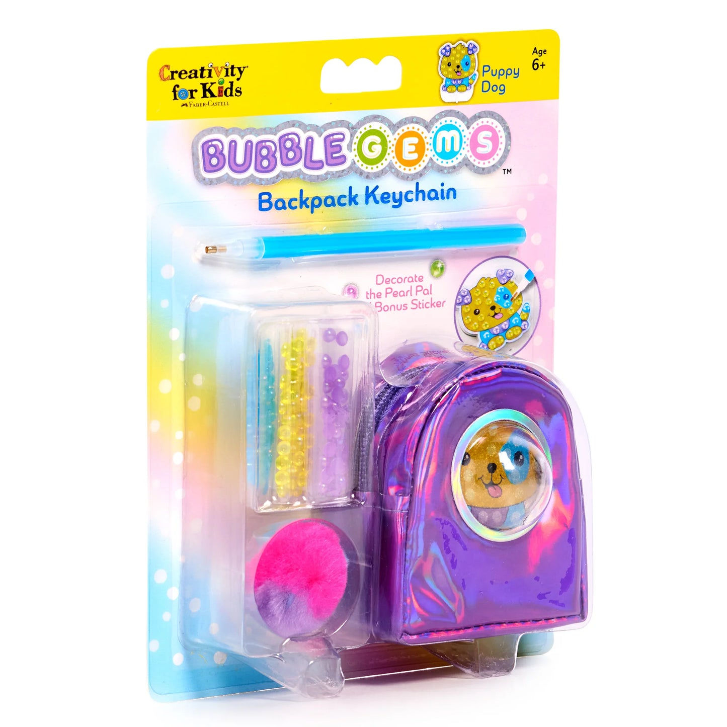 Faber-Castell - Bubble Gems Key Chain Puppy Dog