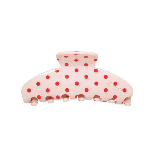 Emi Jay - Big Effing Clip, Blush Polka Dot
