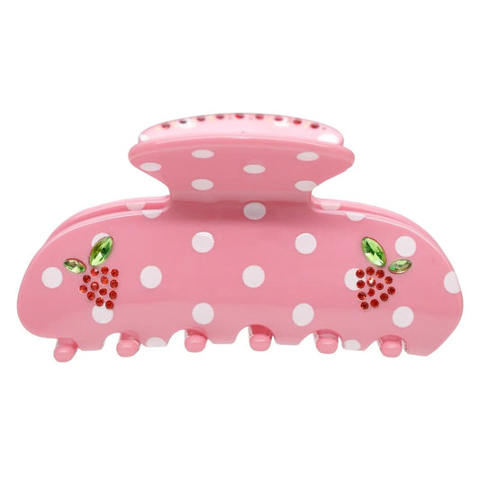 Emi Jay - Sweetheart Clip, Lychee Berry Dot