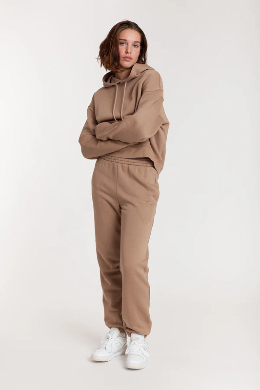 Lazypants - Chloe Relaxed Fit Hoodie & Nova Sweatpants, Camel